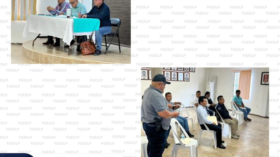 FISCALÍA POTOSINA PARTICIPA EN JUNTA DE CONSEJO DE SEGURIDAD PÚBLICA EN COXCATLÁN FISCALÍA POTOSINA PARTICIPA EN JUNTA DE CONSEJO DE SEGURIDAD PÚBLICA EN COXCATLÁN