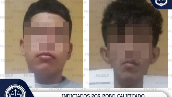 APREHENDE PDI A DOS SUJETOS POR ROBO CALIFICADO EN SLP