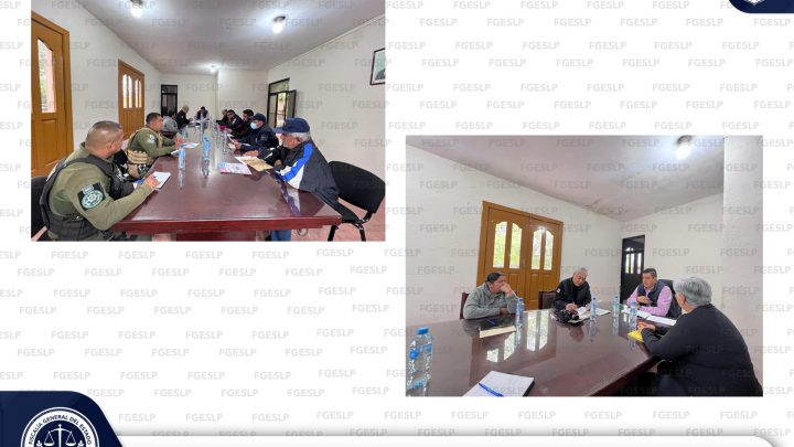 EN VILLA JUÁREZ, PARTICIPA FISCALÍA EN JUNTA DE SEGURIDAD MUNICIPAL