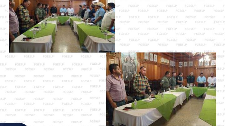 FGESLP PRESENTE EN JUNTA DE CONSEJO DE SEGURIDAD PÚBLICA DE RIOVERDE