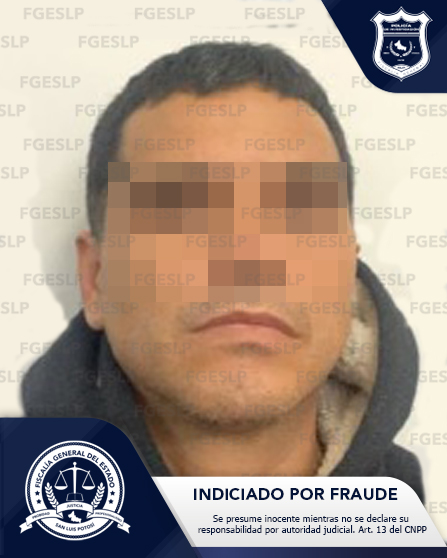 CAPTURA FGESLP A SUJETO BUSCADO POR FRAUDE EN JALISCO