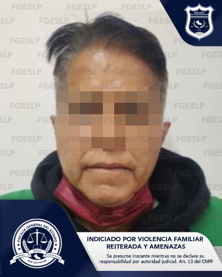 DETIENE POLICÍA INVESTIGADORA A SUJETO POR VIOLENCIA FAMILIAR Y AMENAZAS DETIENE POLICÍA INVESTIGADORA A SUJETO POR VIOLENCIA FAMILIAR Y AMENAZAS