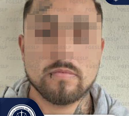 FISCALÍA DE SLP DETIENE A ABRAHAM “N”, SEÑALADO DE HOMICIDIO CALIFICADO