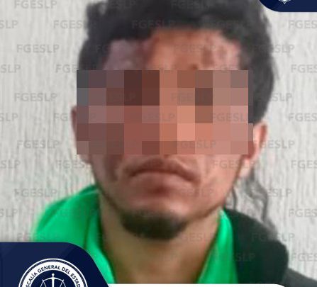 DETIENE FGESLP A SUJETO INDICIADO DE ROBO CALIFICADO