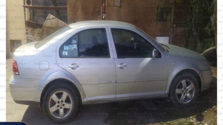 ASEGURA PDI UN VEHÍCULO ROBADO EN SLP