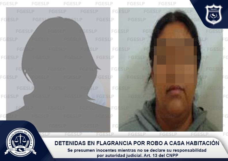POR ROBO A CASA HABITACIÓN, UNA MUJER Y UNA ADOLESCENTE SON DETENIDAS POR LA PDI POR ROBO A CASA HABITACIÓN, UNA MUJER Y UNA ADOLESCENTE SON DETENIDAS POR LA PDI