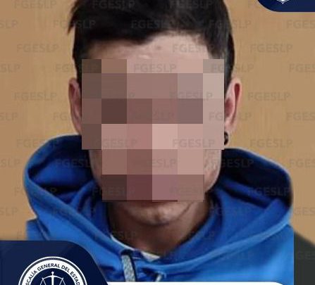 EN FLAGRANCIA, LA FGESLP DETUVO A UN INDIVIDUO POR ROBO