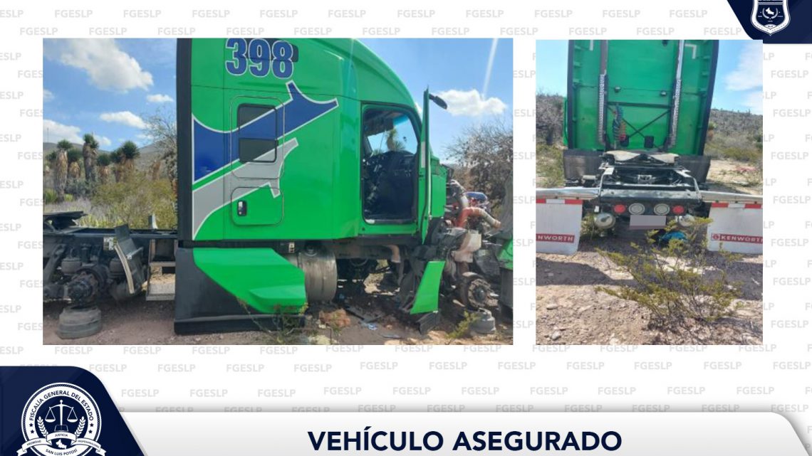 TRACTOCAMIÓN CON REPORTE DE ROBO, ES ASEGURADO POR LA PDI EN CERRO DE SAN PEDRO