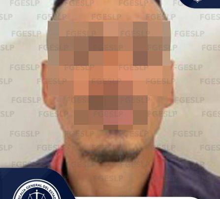 INDICIADO POR VIOLACIÓN Y ROBO ES DETENIDO POR LA FISCALÍA DE SLP