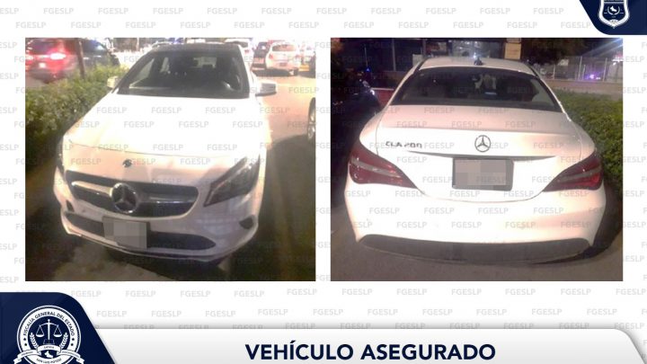 ASEGURA POLICÍA DE INVESTIGACIÓN UN VEHÍCULO CON REPORTE DE ROBO