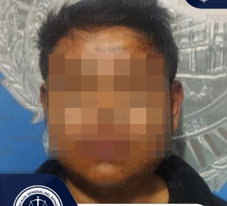 FGESLP APREHENDE A SEÑALADO DE HOMICIDIO EN MEXQUITIC