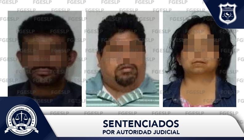 FGESLP OBTIENE SENTENCIA DE 25 AÑOS DE PRISIÓN CONTRA TRES ACUSADOS POR HOMICIDIO