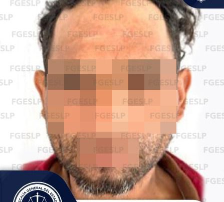 AGENTES DE LA FGESLP APREHENDEN A INDICIADO POR DAÑO A LAS COSAS