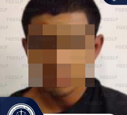 EN FLAGRANCIA, DETIENE FGESLP A SUJETO EN LA COLONIA SATÉLITE