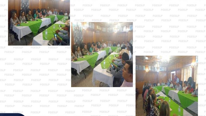 EN RIOVERDE, PARTICIPA FISCALÍA POTOSINA EN JUNTA DE SEGURIDAD MUNICIPAL