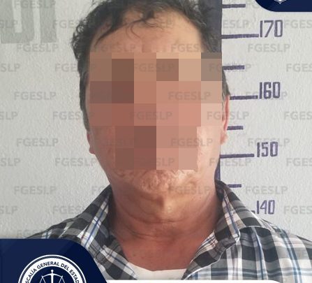 AGENTES DE LA FGESLP CAPTURAN A SECUNDINO “N”, INDICIADO POR VIOLACIÓN EN MATEHUALA