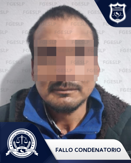FGESLP OBTIENE FALLO CONDENATORIO CONTRA JOSÉ “N” POR VIOLACIÓN EN CIUDAD DEL MAÍZ FGESLP OBTIENE FALLO CONDENATORIO CONTRA JOSÉ “N” POR VIOLACIÓN EN CIUDAD DEL MAÍZ