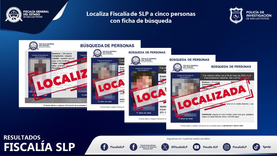 FGESLP REINTEGRA A SU NÚCLEO FAMILIAR A CINCO JÓVENES QUE CONTABAN CON FICHA DE BÚSQUEDA FGESLP REINTEGRA A SU NÚCLEO FAMILIAR A CINCO JÓVENES QUE CONTABAN CON FICHA DE BÚSQUEDA
