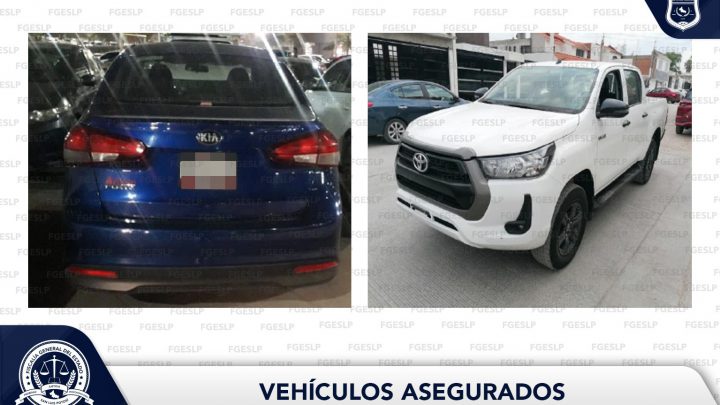 POLICÍA INVESTIGADORA RECUPERA DOS VEHÍCULOS EN LA ZONA METROPOLITANA