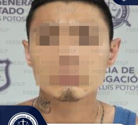 POR VIOLENCIA FAMILIAR, FISCALÍA DE SLP APREHENDE A SUJETO EN LA CAPITAL