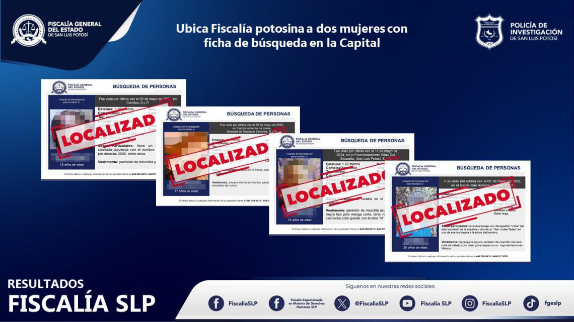 PDI LOCALIZA EN SLP A TRES ADOLESCENTES Y UN HOMBRE, QUE TENÍAN FICHA DE BÚSQUEDA PDI LOCALIZA EN SLP A TRES ADOLESCENTES Y UN HOMBRE, QUE TENÍAN FICHA DE BÚSQUEDA