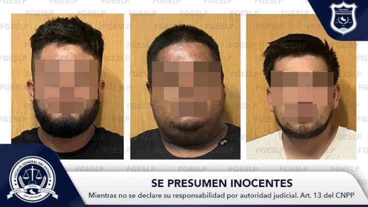 CAPTURA POLICÍA DE INVESTIGACIÓN A TRES OBJETIVOS CRIMINALES INDICIADOS POR ROBO CALIFICADO