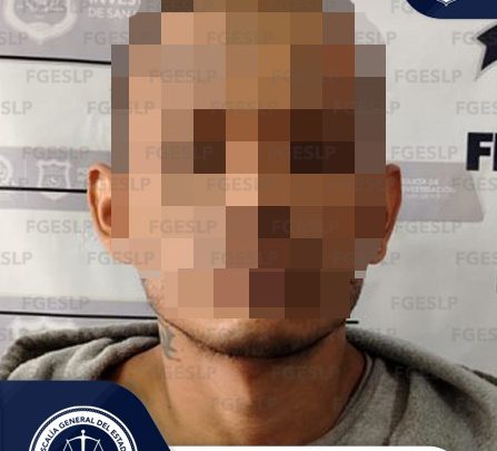 AGENTES DE FISCALÍA DETIENEN A UN HOMBRE POR ROBO A NEGOCIO EN CIUDAD VALLES