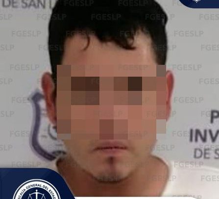 POR SUPUESTO ROBO DE VEHÍCULO, POLICÍA DE FISCALÍA DETUVO A LUIS “N” EN SLP