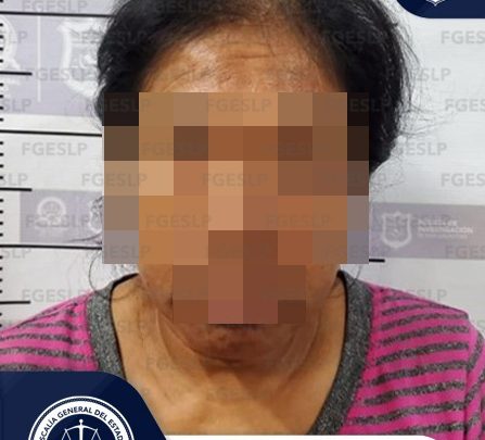 APREHENDE FGESLP A MUJER INDICIADA POR HOMICIDIO EN ÉBANO