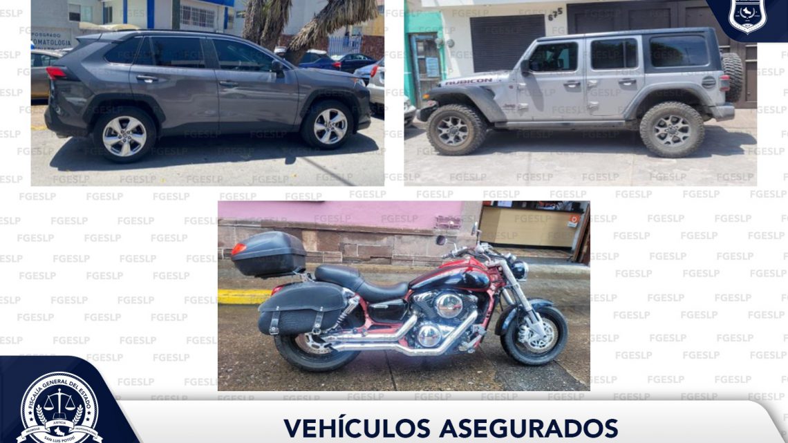 AGENTES INVESTIGADORES UBICAN VEHÍCULOS CON IRREGULARIDADES Y LOS PONEN A DISPOSICIÓN DE LA FGESLP AGENTES INVESTIGADORES UBICAN VEHÍCULOS CON IRREGULARIDADES Y LOS PONEN A DISPOSICIÓN DE LA FGESLP