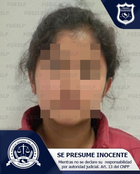APREHENDE FGESLP A MUJER SEÑALADA DE SUSTRAER ARTÍCULOS DE UNA CASA DONDE LABORABA APREHENDE FGESLP A MUJER SEÑALADA DE SUSTRAER ARTÍCULOS DE UNA CASA DONDE LABORABA