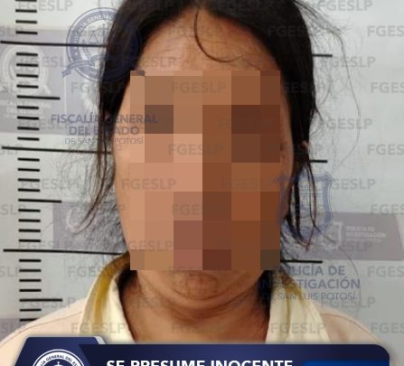 FGESLP DETIENE A MUJER SEÑALADA POR TRATA DE PERSONAS