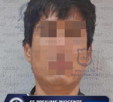 AGENTES DE LA FGESLP DETIENEN A INDICIADO POR VIOLACIÓN EN EL ALTIPLANO