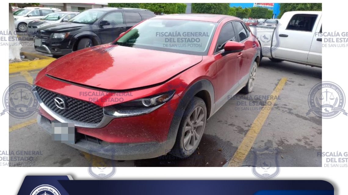 DETENIDO EN FLAGRANCIA CONDUCTOR DE CAMIONETA CON SERIE ALTERADA