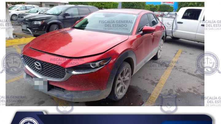 DETENIDO EN FLAGRANCIA CONDUCTOR DE CAMIONETA CON SERIE ALTERADA