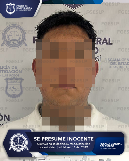 INDICIADO POR EL DECESO DE UNA MUJER EN SGS ES CAPTURADO POR POLICÍAS DE FISCALÍA POTOSINA