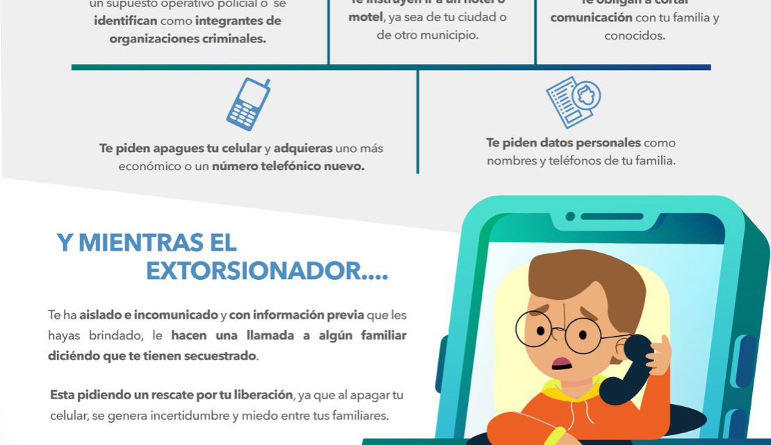 FGESLP EMITE RECOMENDACIONES PARA EVITAR SER VÍCTIMA DE SECUESTRO VIRTUAL