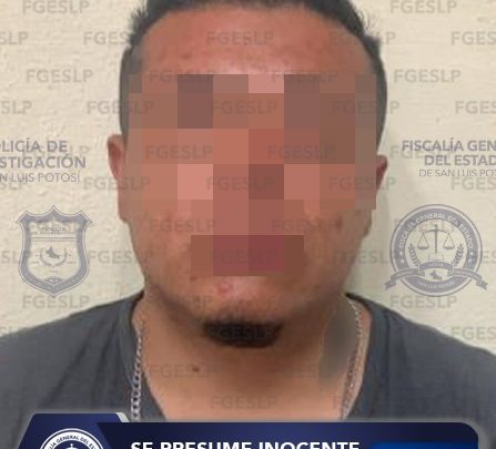 CAPTURA POLICÍA INVESTIGADORA A SUJETO INDICIADO POR ROBO CALIFICADO EN SLP