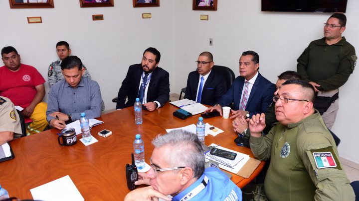 FISCALÍA POTOSINA COADYUVA CON CORPORACIONES POLICIACAS PARA EL PLAN DE SEGURIDAD FENAPO 2024