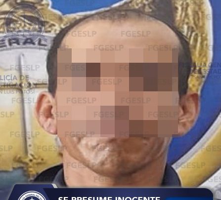 FISCALÍA DE SLP DETIENE A SEÑALADO DE HOMICIDIO SUSCITADO EN SOLEDAD DE GRACIANO SÁNCHEZ