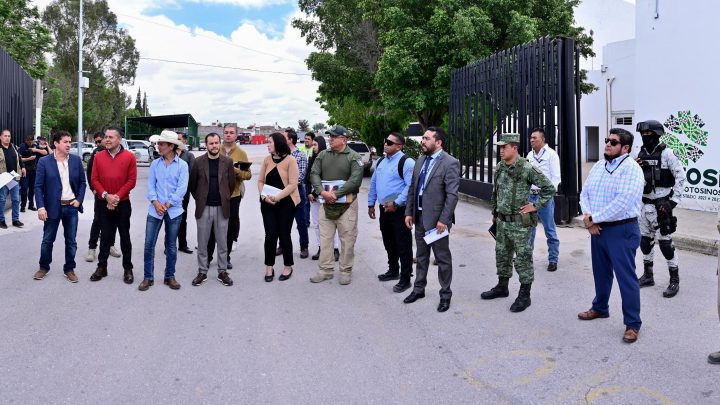 FISCALÍA POTOSINA ACUDE A RECORRIDO DE PLAN DE SEGURIDAD PARA LA FENAPO 2024