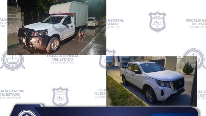 PDI RECUPERA DOS CAMIONETAS; UNA POR ROBO Y OTRA POR ALTERACIONES AL NÚMERO DE SERIE