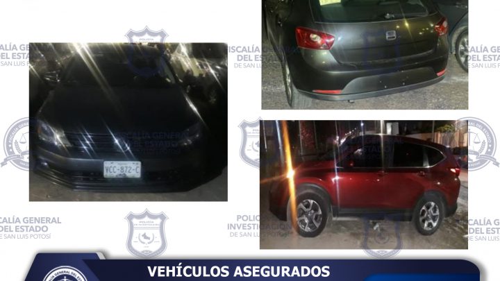 EN LA FENAPO, FGESLP RECUPERA TRES VEHÍCULOS CON OPERATIVO RASTREADOR