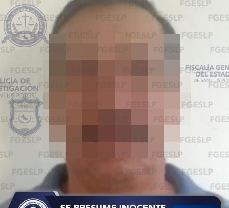 FISCALÍA DE SLP LLEVA A PRISIÓN A INDICIADO DE HOMICIDIO Y TENTATIVA DE HOMICIDIO