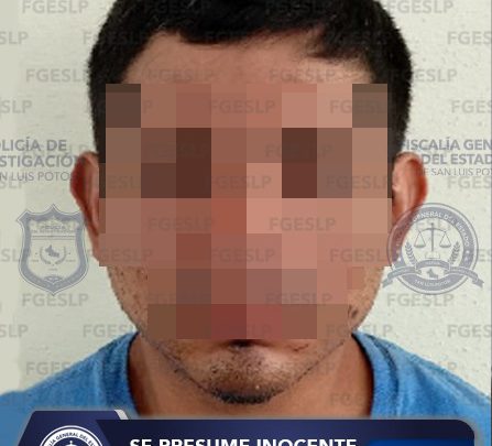 EN EL BARRIO DE SAN MIGUELITO, AGENTES DE LA FGESLP DETIENEN A INDICIADO POR VIOLENCIA FAMILIAR