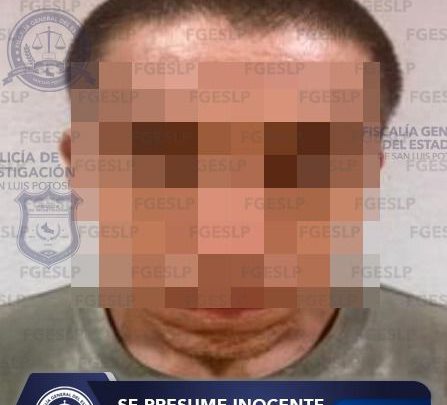 POLICÍA DE FISCALÍA DE SLP DETIENE A INDICIADO DE VIOLENCIA FAMILIAR EN TAMASOPO