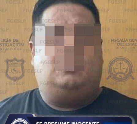 AGENTES DE LA FGESLP CAPTURAN EN LA CAPITAL A INDIVIDUO POR ROBO CALIFICADO