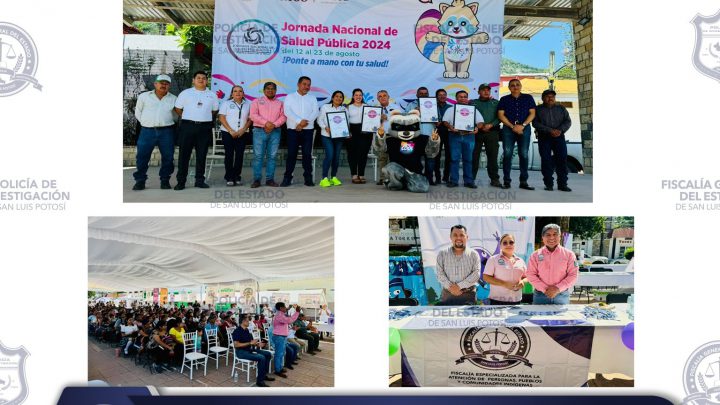 FISCALÍA DE PUEBLOS INDÍGENAS PARTICIPA EN LA JORNADA NACIONAL DE SALUD PÚBLICA 2024 EN AQUISMÓN