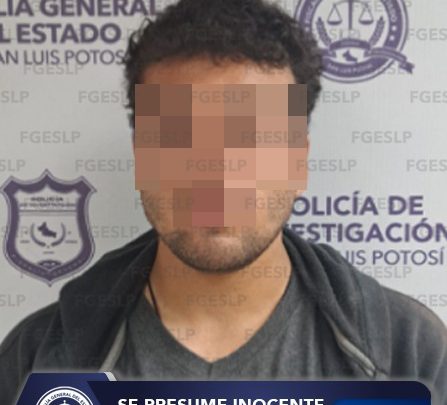 EN LA CAPITAL, AGENTES DE LA FGESLP DETIENEN A INDIVIDUO POR VIOLENCIA FAMILIAR
