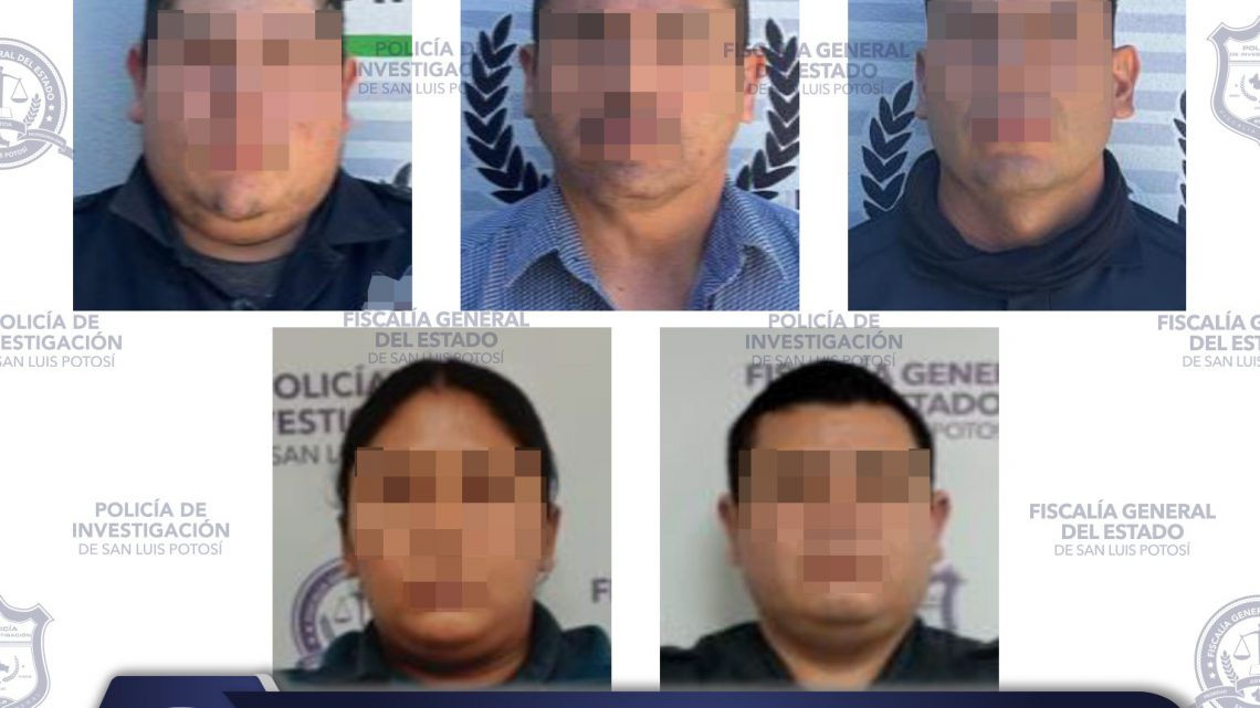 OBTIENE FGESLP VINCULACIÓN A PROCESO CONTRA CINCO IMPUTADOS POR DELITOS COMETIDOS POR SERVIDORES PÚBLICOS